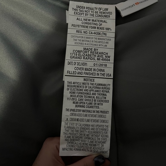 Beanbag chair, used - Picture 6 of 11